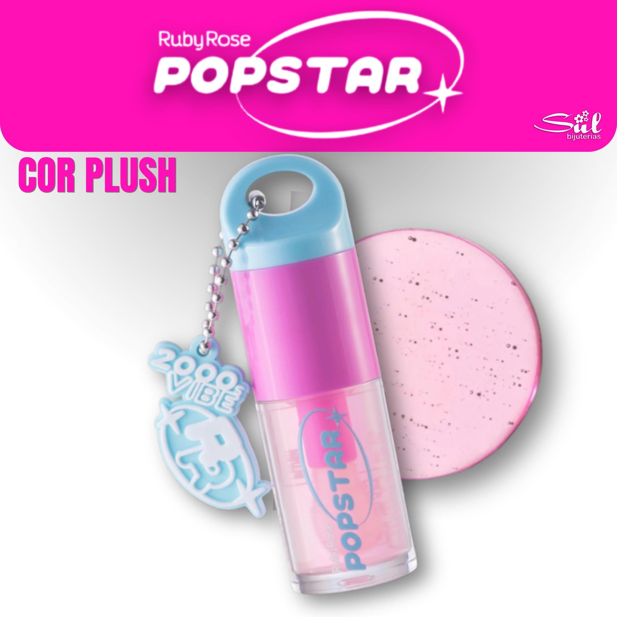 Lip Oil Ruby Rose Gimme Bling Plush Popstar