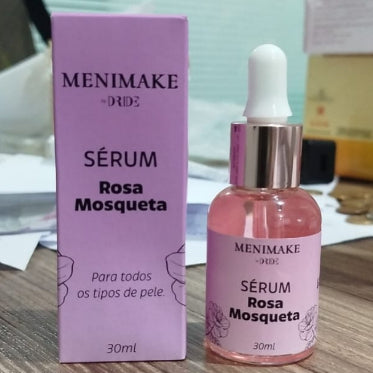 Sérum Facial Rosa Mosqueta Menimake By Dride - Regenerador e Clareador de Manchas