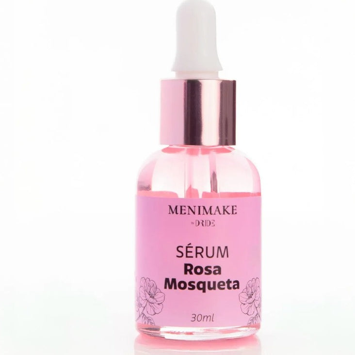 Sérum Facial Rosa Mosqueta Menimake By Dride - Regenerador e Clareador de Manchas