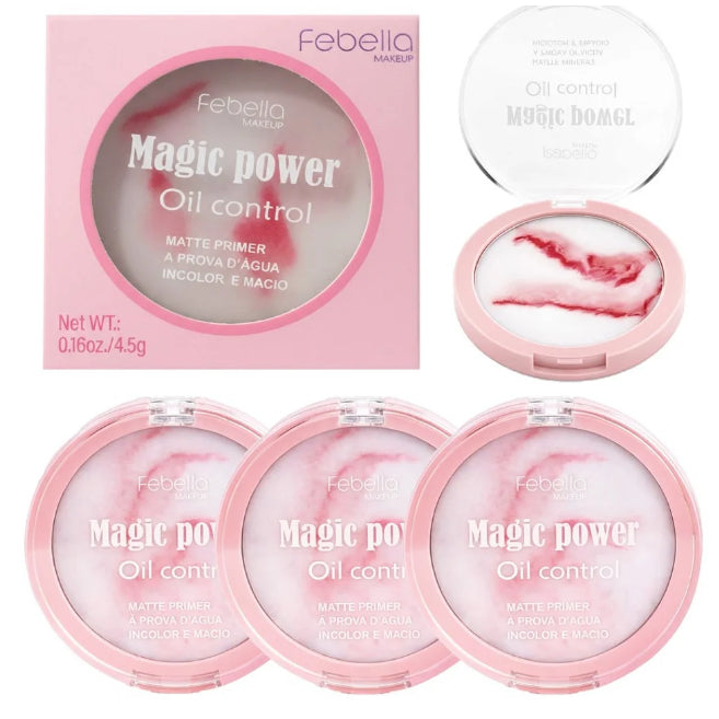 Kit Maquiagem Completa: Batom Mágico Blush Coração Primer Febella Efeito Filtro Blindagem Profissional