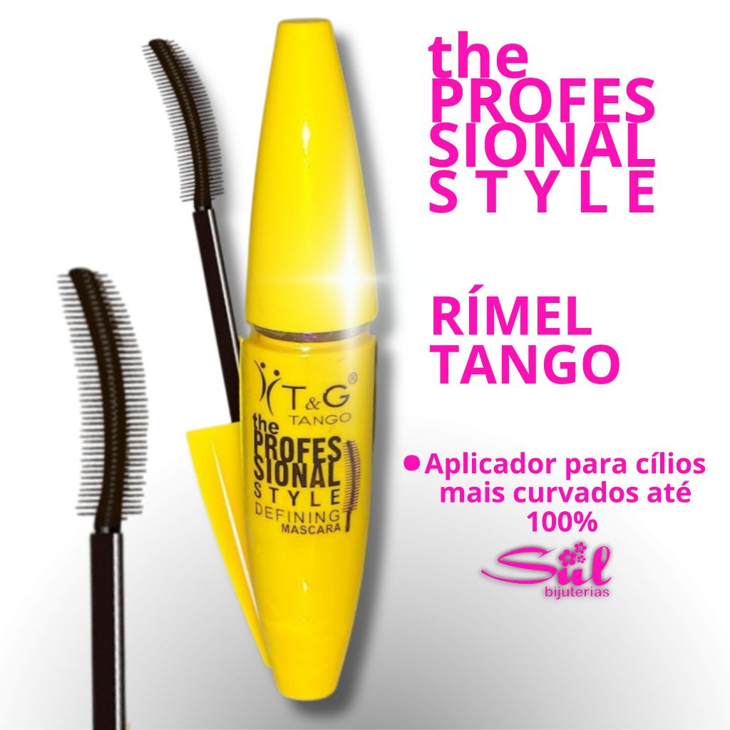 Máscara de Cílios Rímel Tango Original á prova d´água Professional Style