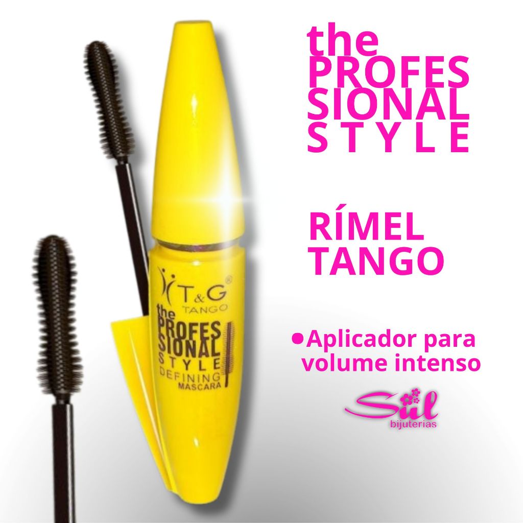 Máscara de Cílios Rímel Tango Original á prova d´água Professional Style