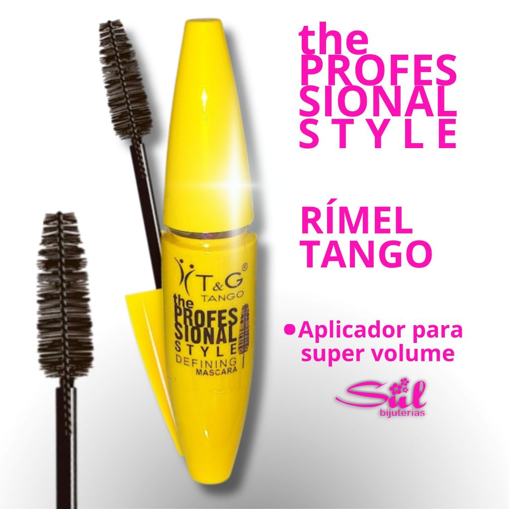 Máscara de Cílios Rímel Tango Original á prova d´água Professional Style