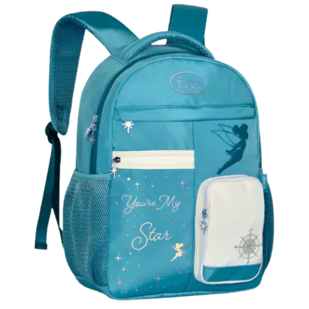 Mochila Escolar Feminina grande tinker bell Sininho
