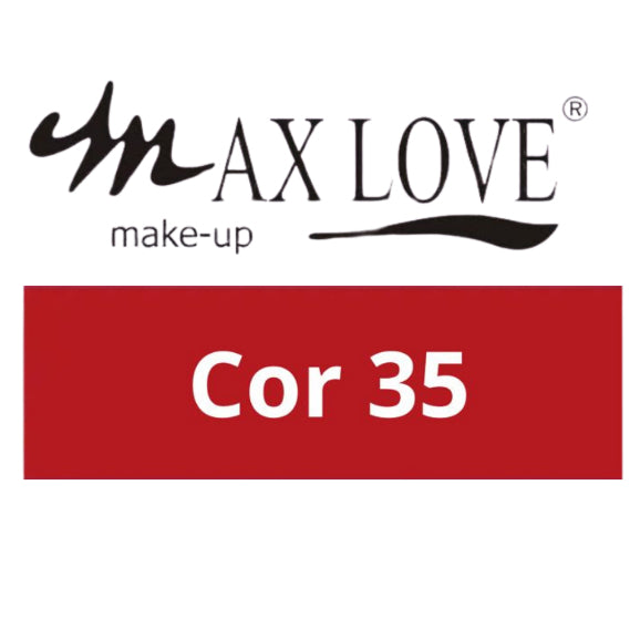 Batom Líquido Matte 24 Horas Max Love Cores 33 a 38 Não Transfere Original