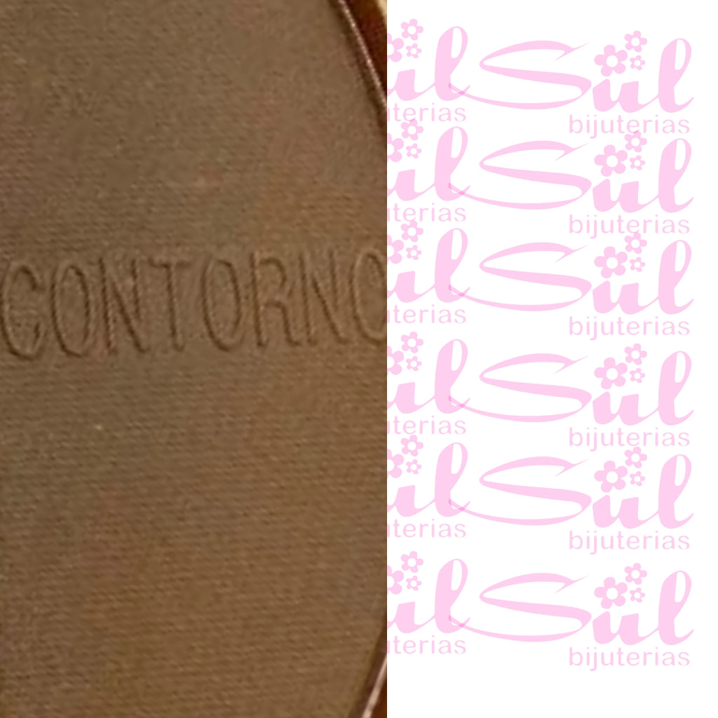 Paleta 3 em 1 Multi Face Febella: Blush, Contorno e Iluminador Compacto de Alta Pigmentação para uma Maquiagem Impecável