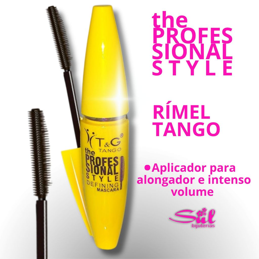 Máscara de Cílios Rímel Tango Original á prova d´água Professional Style