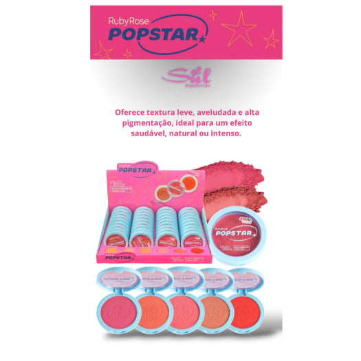 Kit De Maquiagem Ruby Rose Original Completo Presente Dia Dos Namorados Com Necessaire Envio Rapido