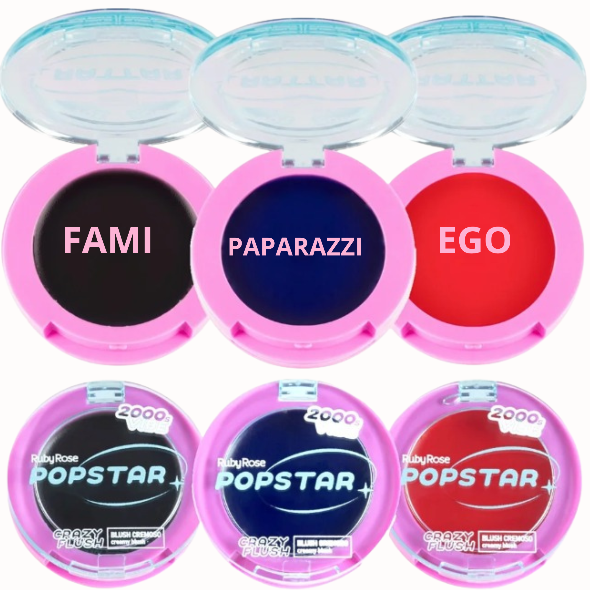 Blush Cremoso Popstar Crazy Flush - Ruby Rose