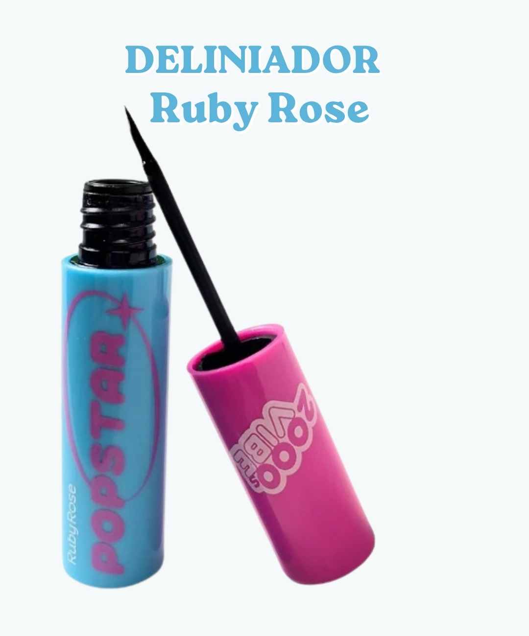 Delineador Líquido Popstar Melu by Ruby Rose – Coleção Vibe 2000