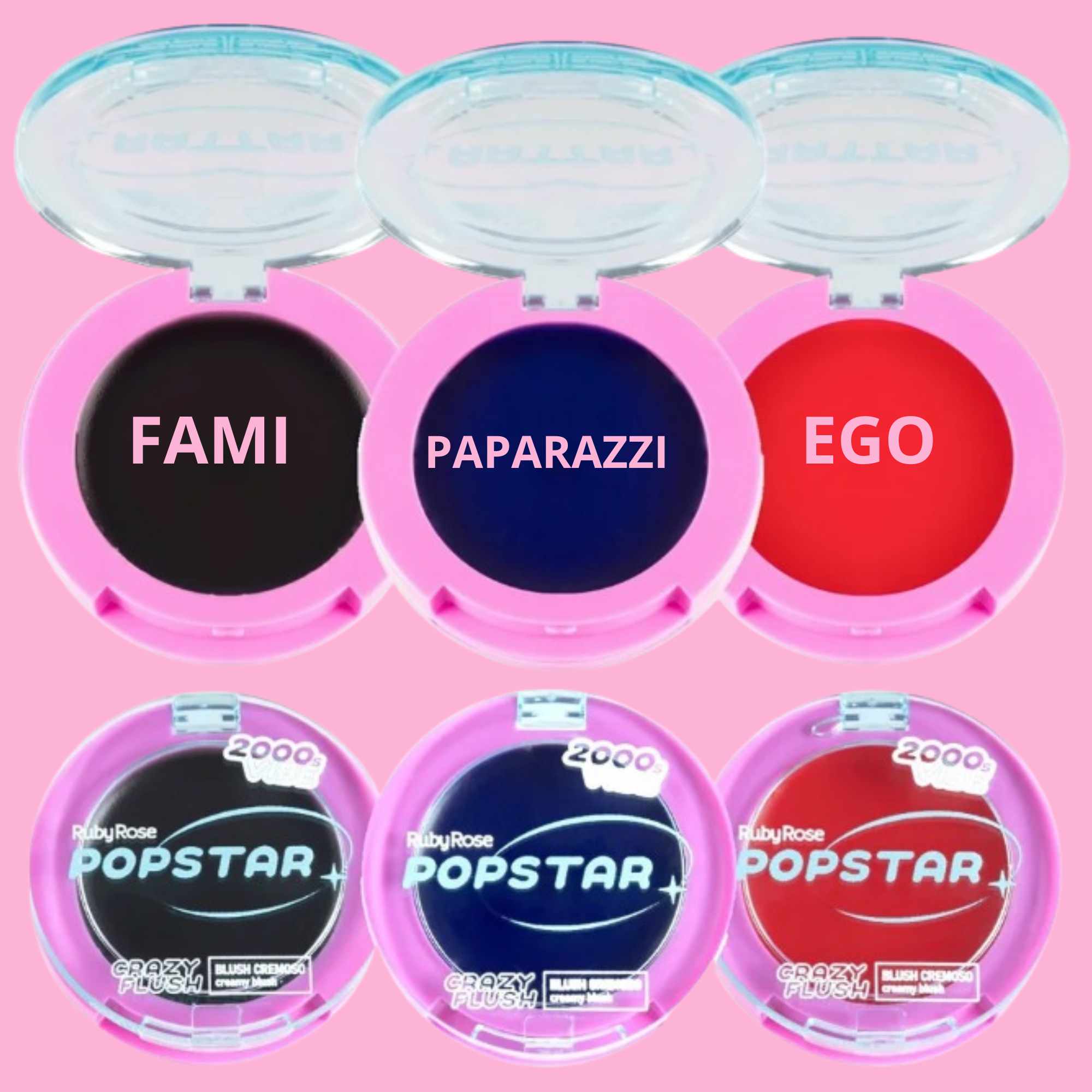 Blush Cremoso Popstar Crazy Flush - Ruby Rose
