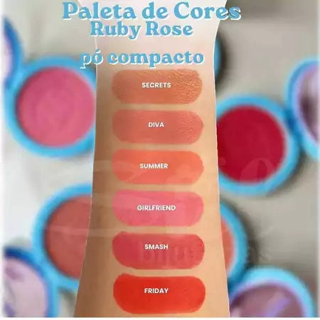 Pó Compacto / Blush Ruby Rose Popstar – Vibe 2000s